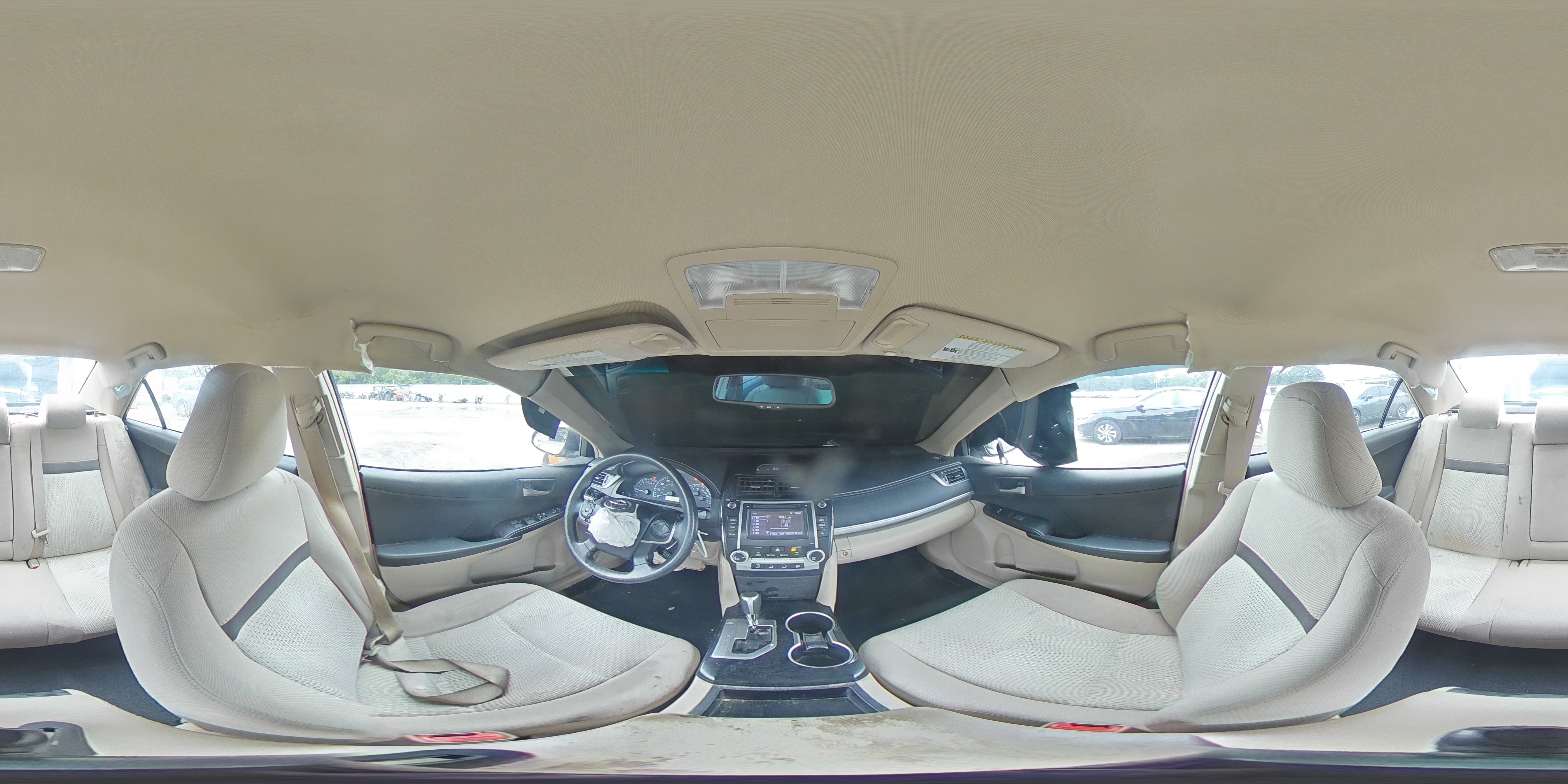 2014 Toyota Camry L Beige vin: 4T4BF1FK3ER431469