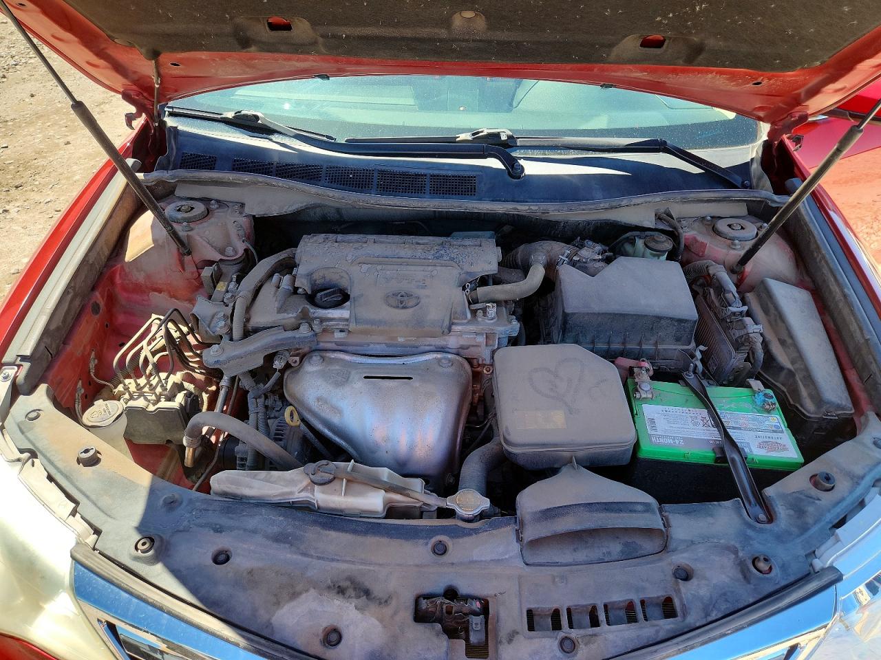2014 Toyota Camry Le Красный vin: 4T4BF1FK3ER441712