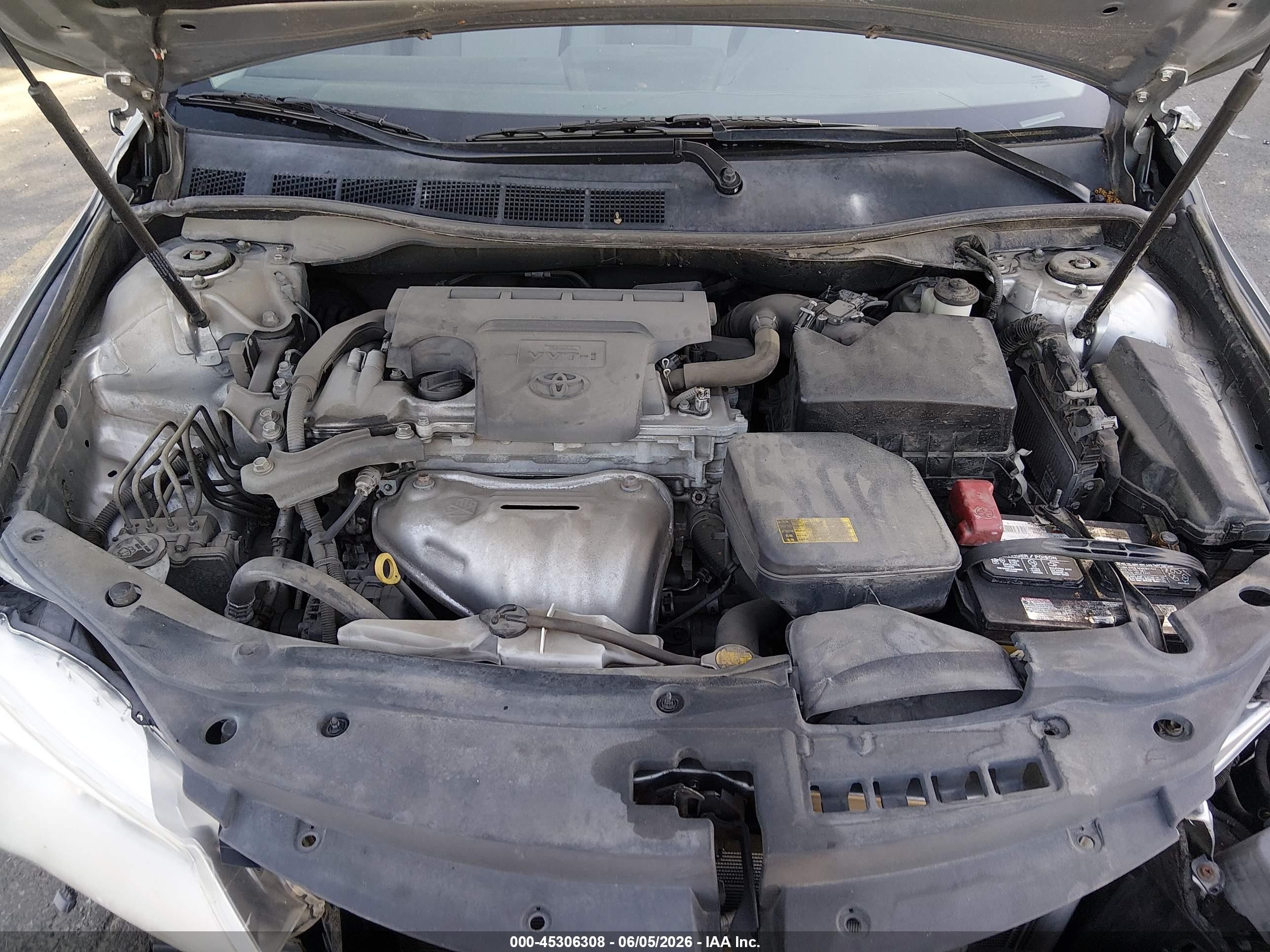 2015 Toyota Camry Le Silver vin: 4T4BF1FK3FR446829