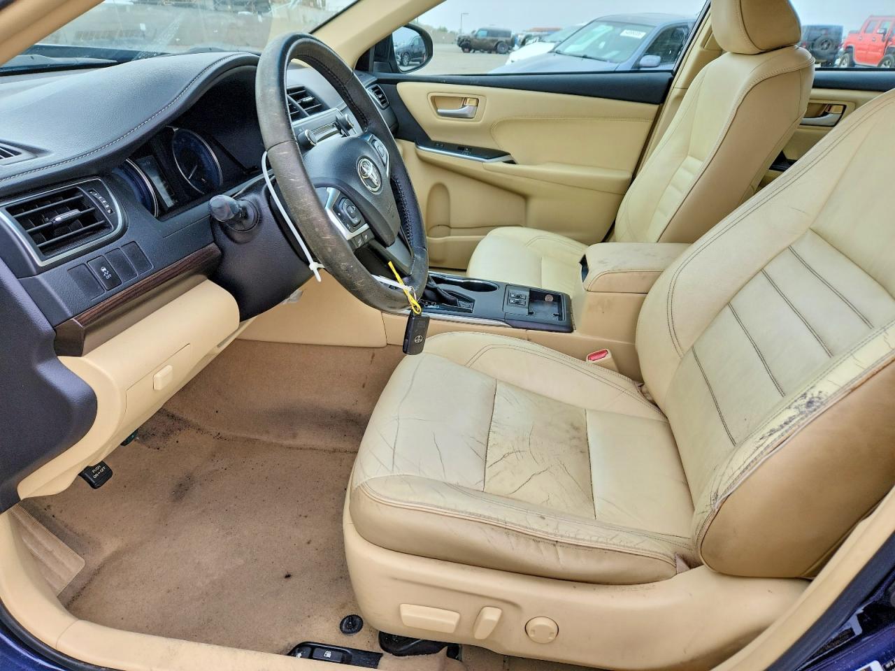 2015 Toyota Camry Xle Blue vin: 4T4BF1FK3FR458169