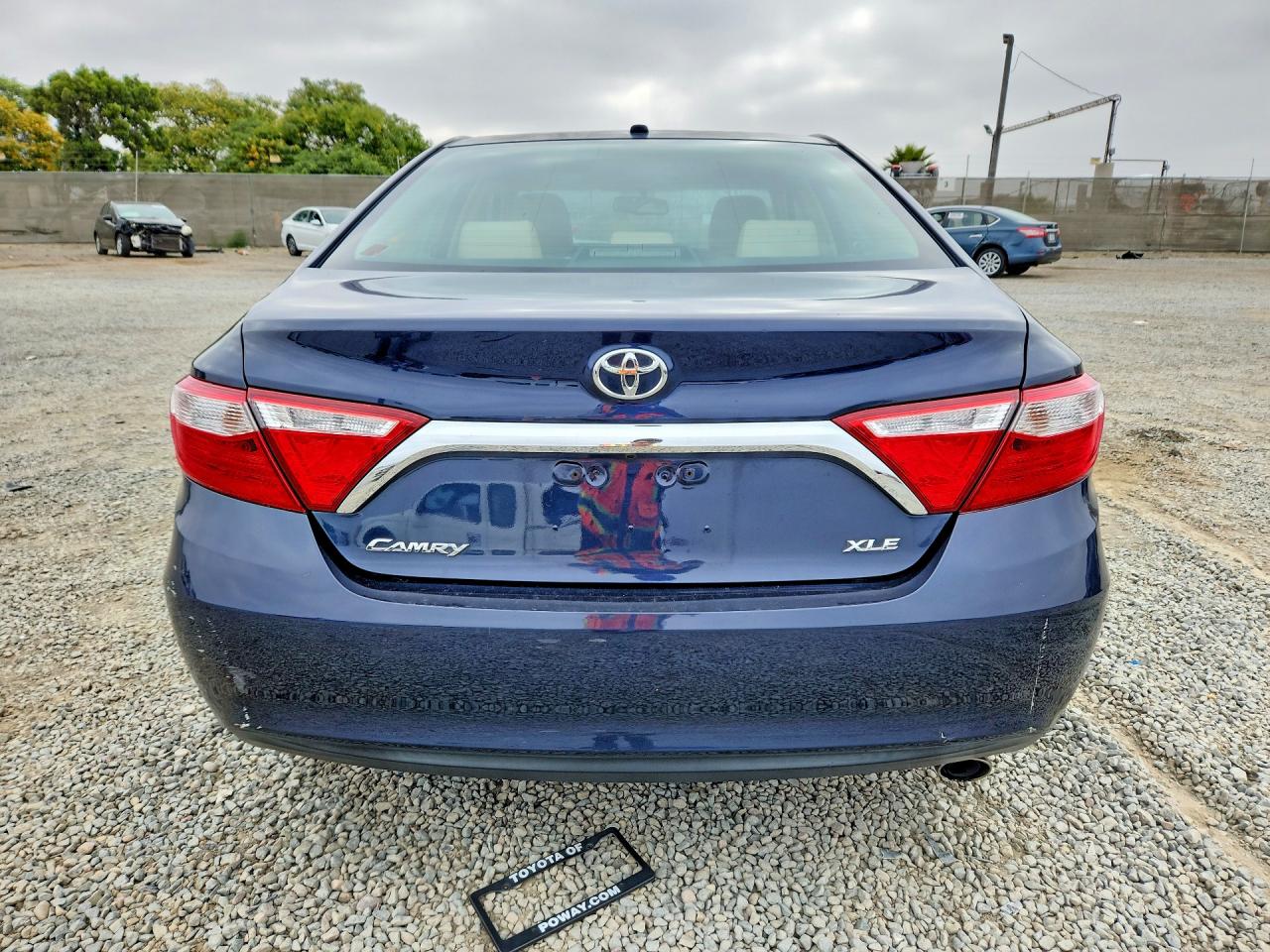 2015 Toyota Camry Xle Blue vin: 4T4BF1FK3FR458169