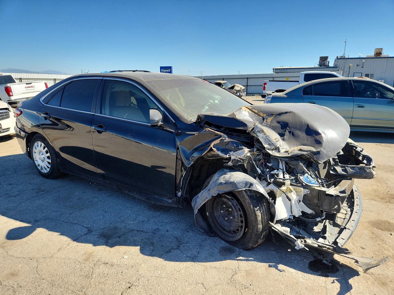 2015 Toyota Camary Черный vin: 4T4BF1FK3FR483072