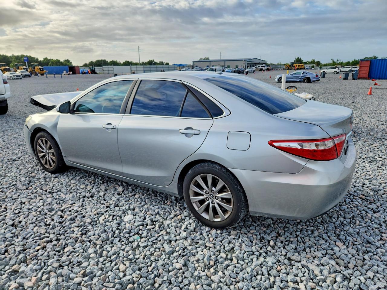 2015 Toyota Camry Xle Серый vin: 4T4BF1FK3FR497151