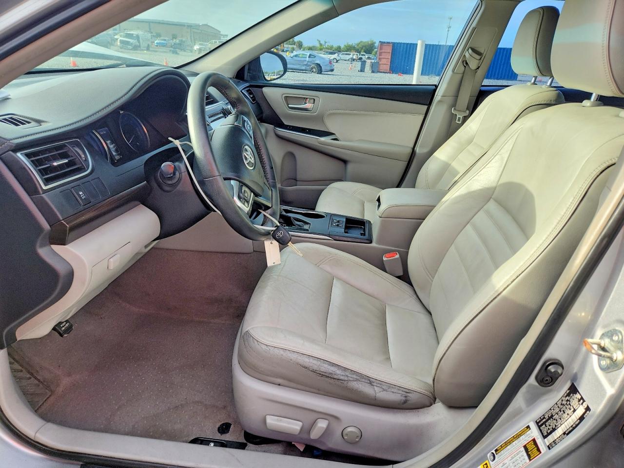 2015 Toyota Camry Xle Серый vin: 4T4BF1FK3FR497151
