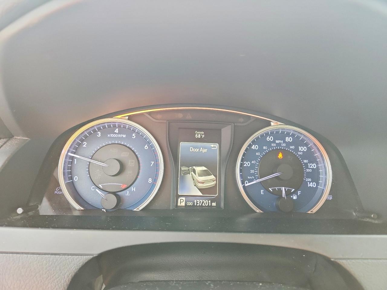 2015 Toyota Camry Xle Серый vin: 4T4BF1FK3FR497151