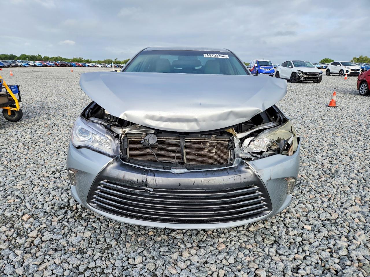 2015 Toyota Camry Xle Серый vin: 4T4BF1FK3FR497151