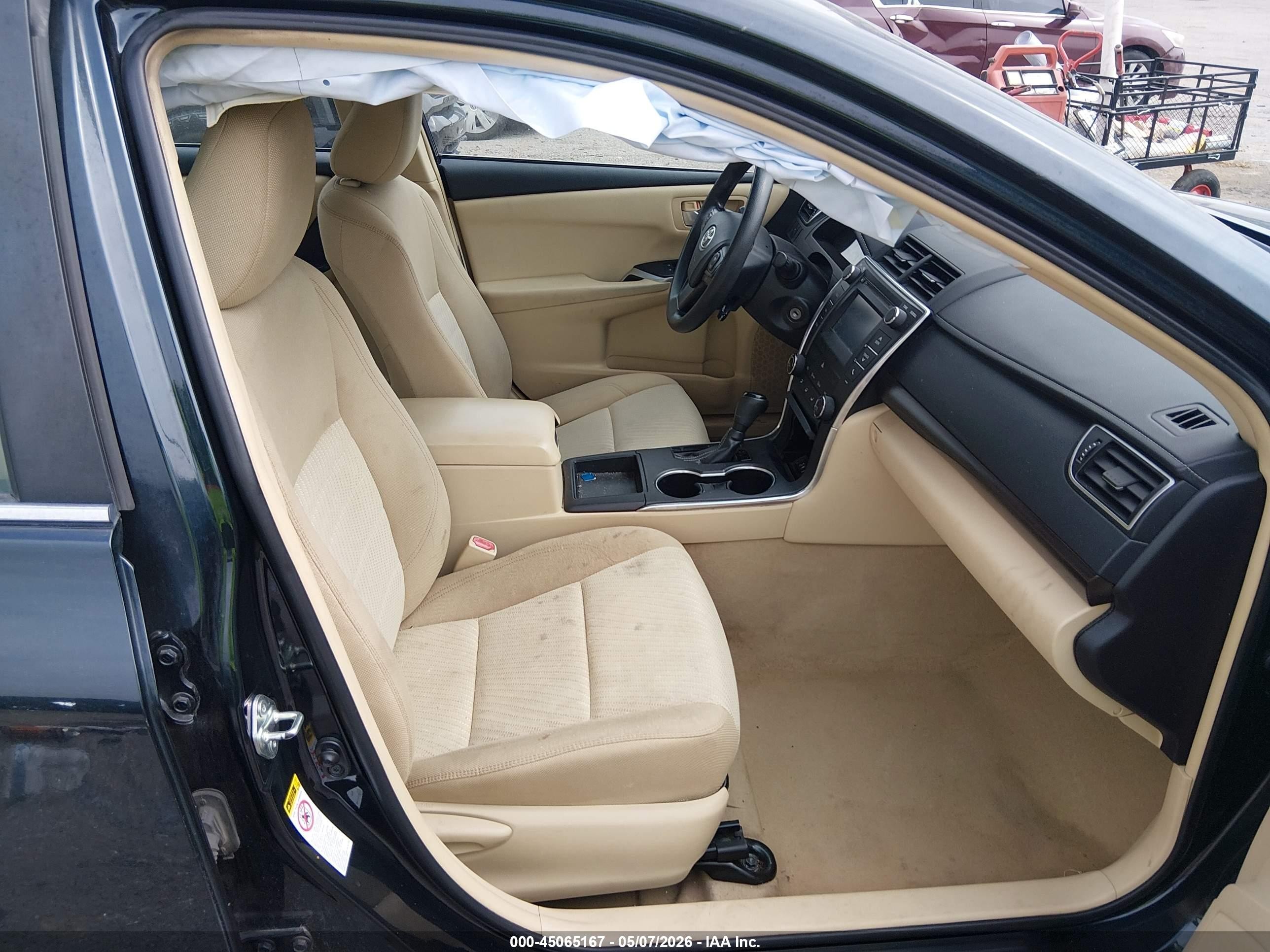 2015 Toyota Camry Le Синий vin: 4T4BF1FK3FR508908