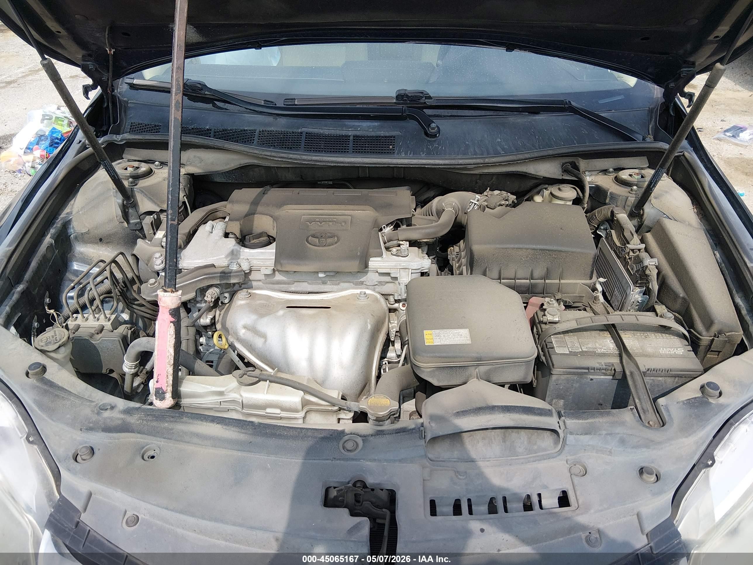 2015 Toyota Camry Le Синий vin: 4T4BF1FK3FR508908