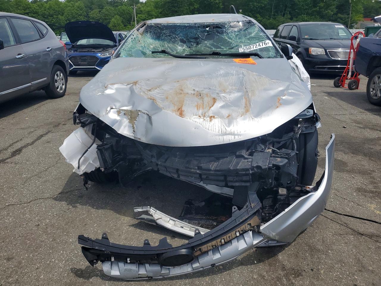 2015 Toyota Camry Le Silver vin: 4T4BF1FK3FR515549