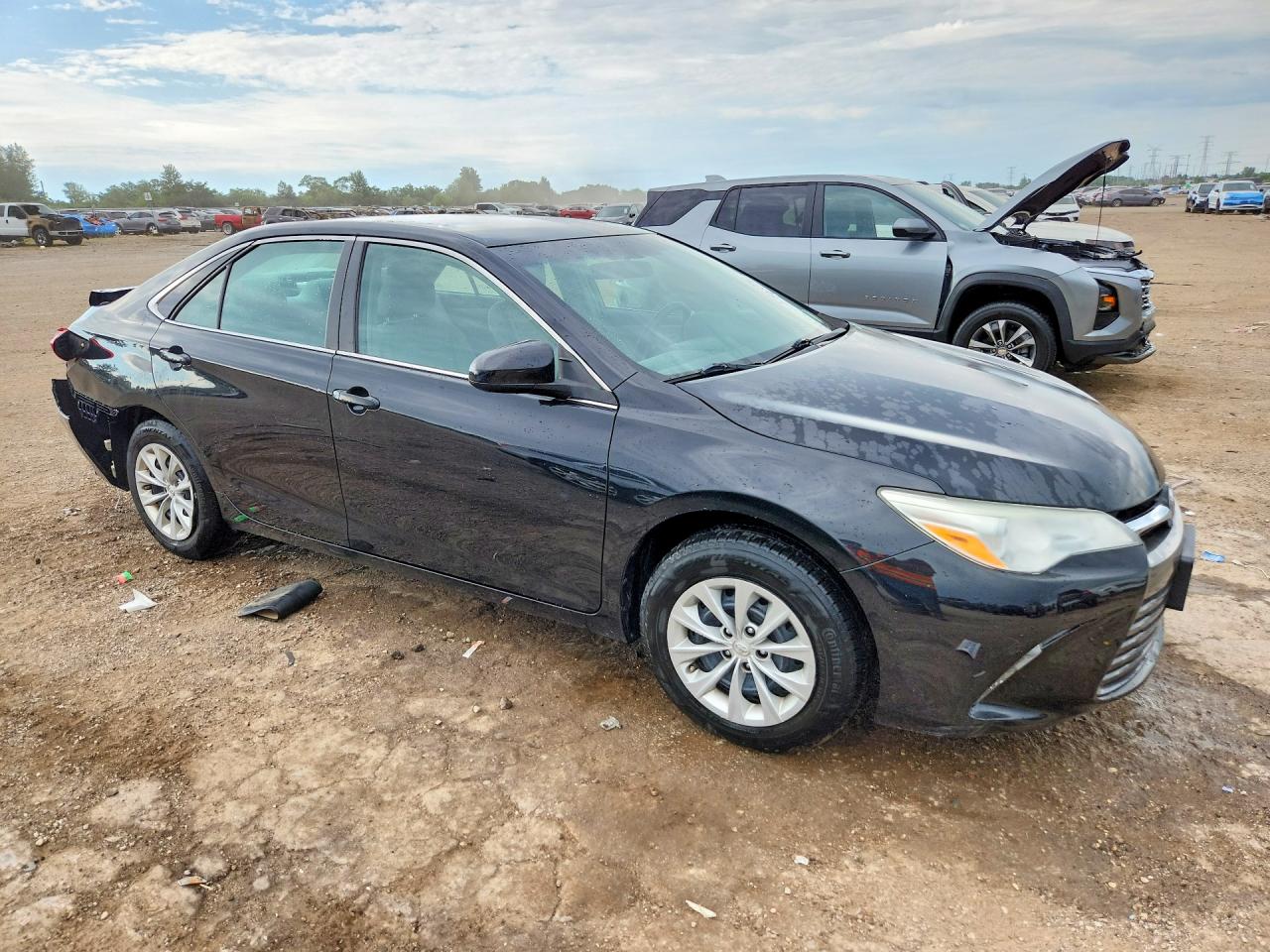 2016 Toyota Camry Le Black vin: 4T4BF1FK3GR521014