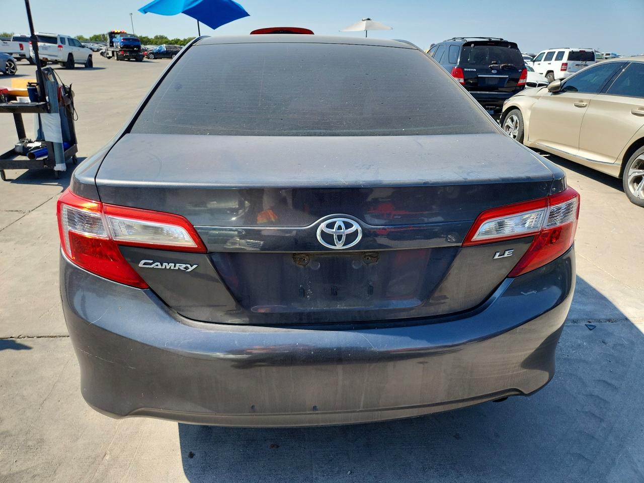 2012 Toyota Camry Le Gray vin: 4T4BF1FK4CR161360