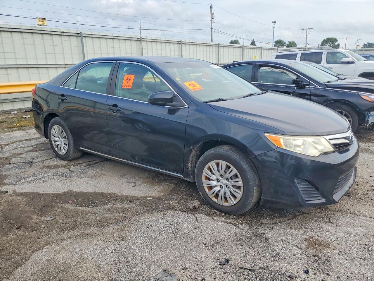 2012 Toyota Camry Le Black vin: 4T4BF1FK4CR170706