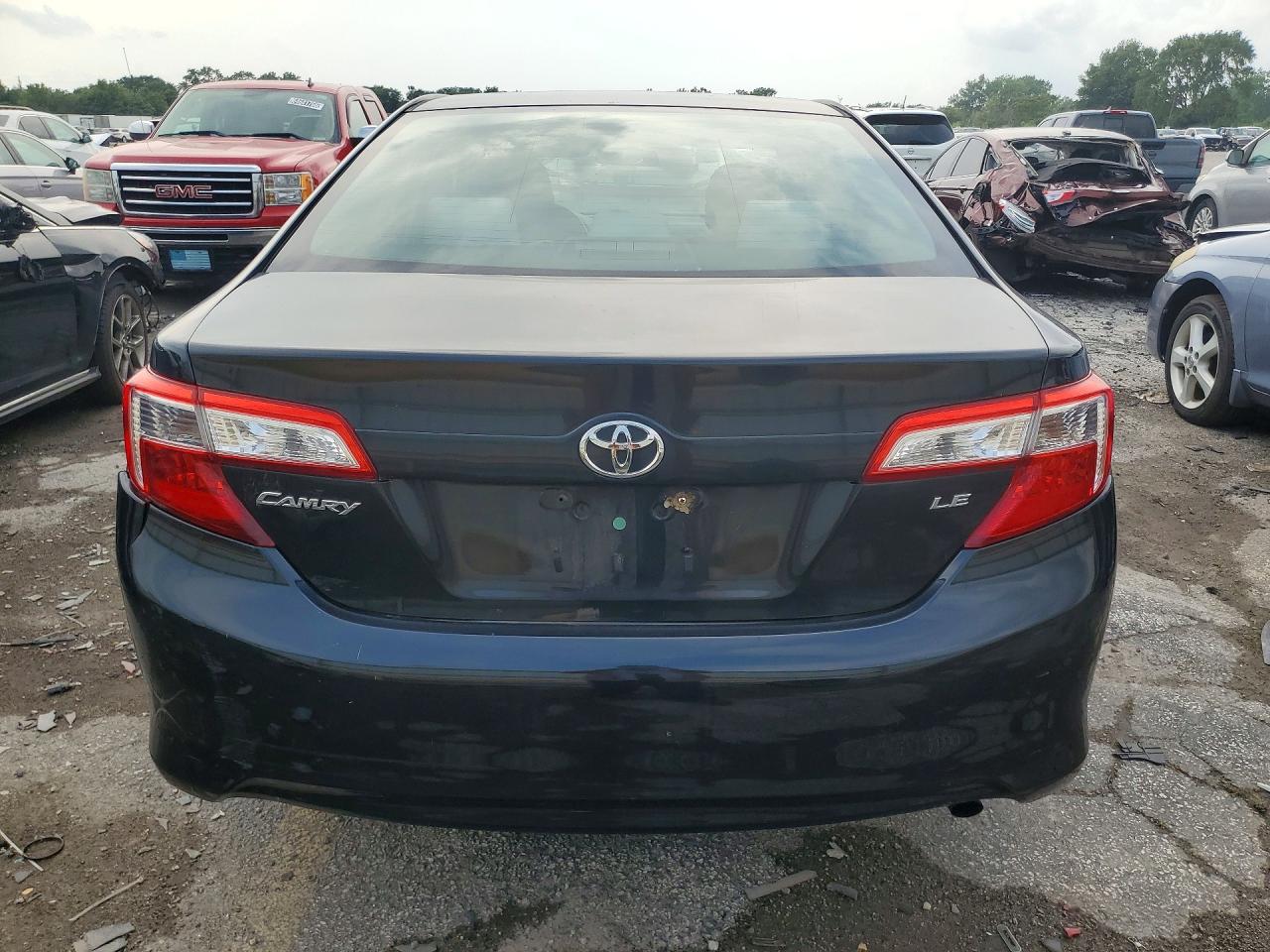 2012 Toyota Camry Le Black vin: 4T4BF1FK4CR170706
