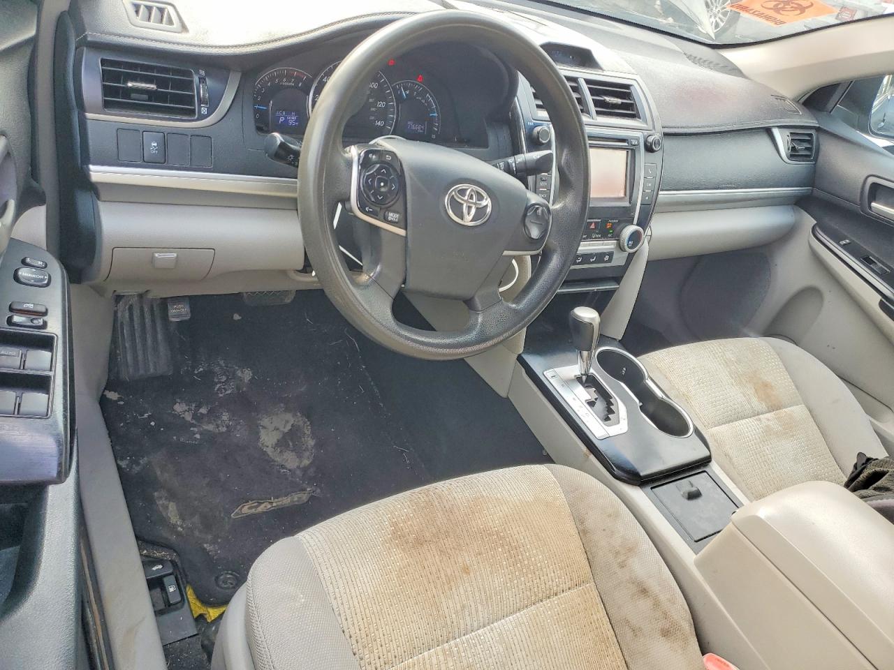 2012 Toyota Camry Le Black vin: 4T4BF1FK4CR170706