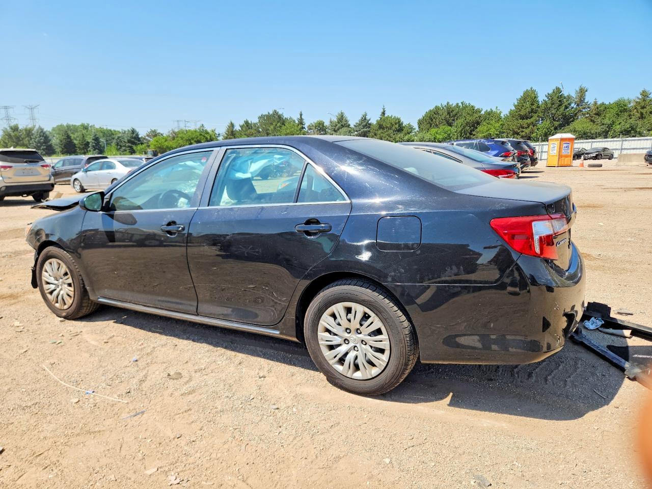 2012 Toyota Camry Le Black vin: 4T4BF1FK4CR178465