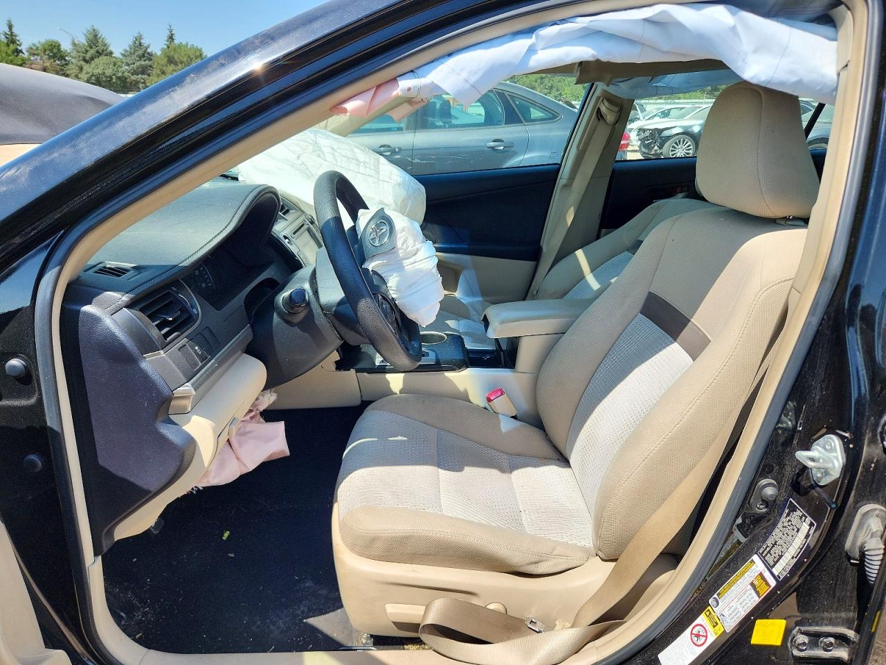 2012 Toyota Camry Le Black vin: 4T4BF1FK4CR178465