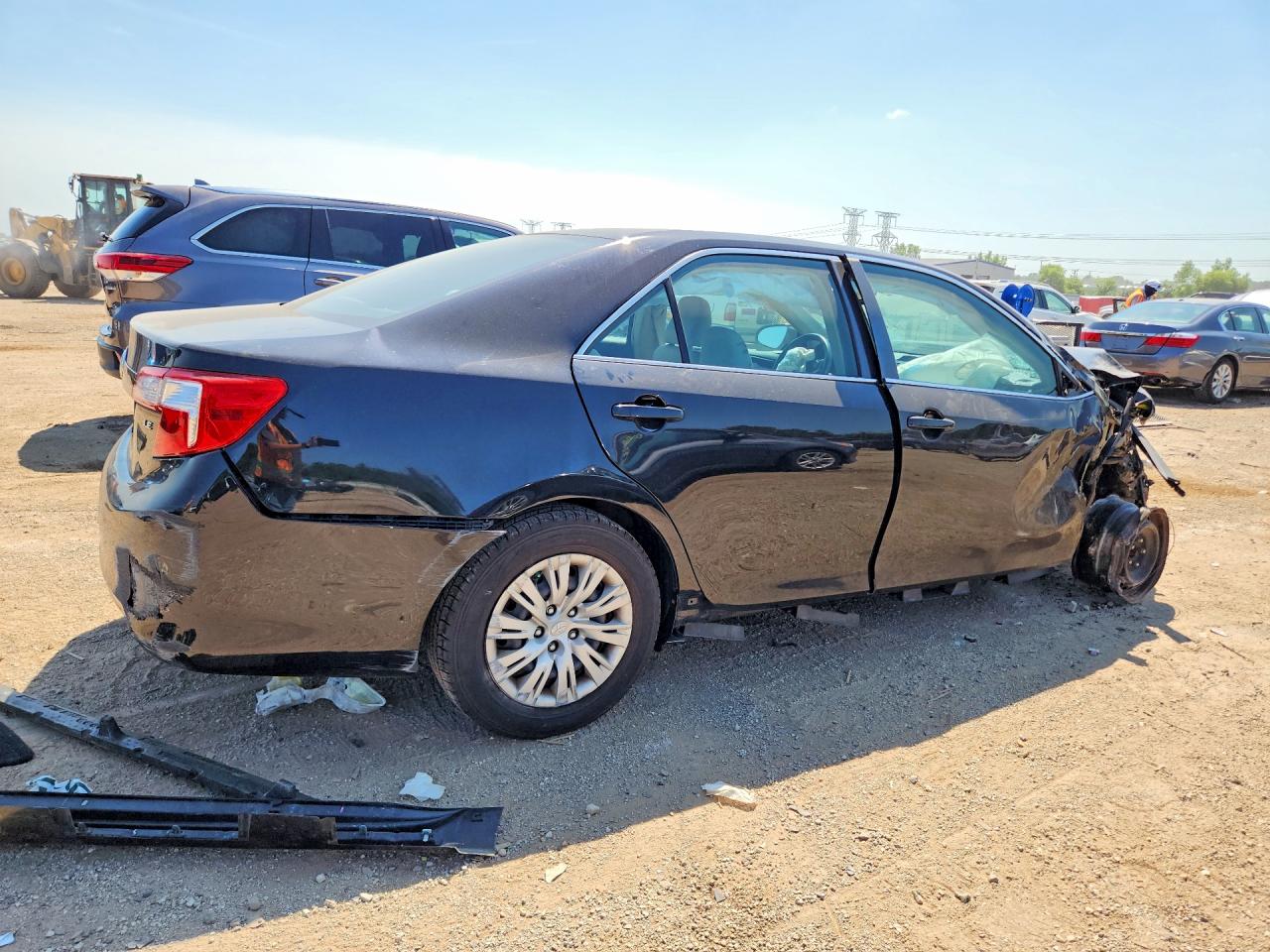 2012 Toyota Camry Le Black vin: 4T4BF1FK4CR178465