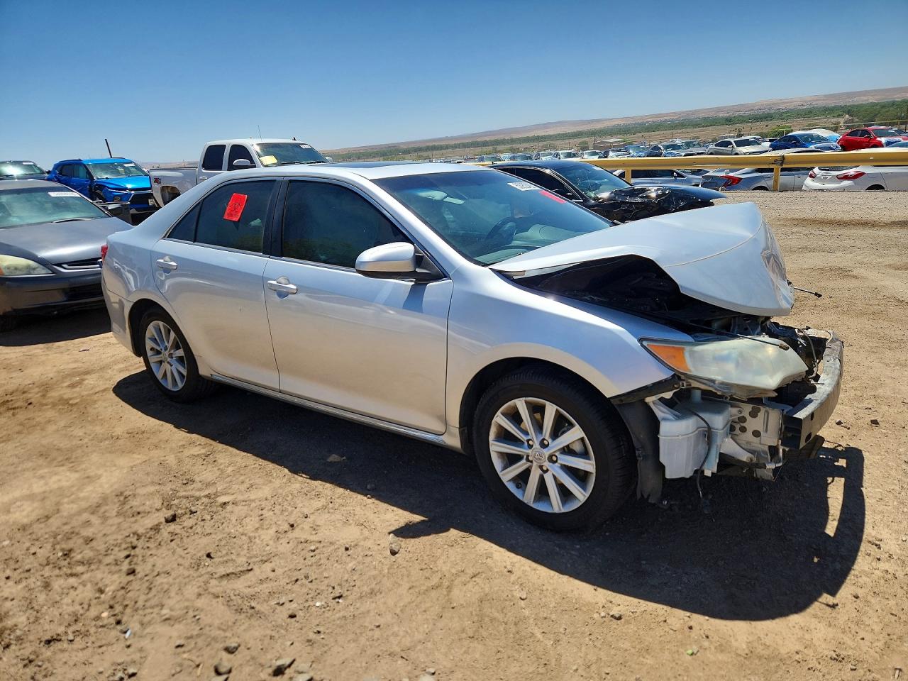 2012 Toyota Camry Xle Silver vin: 4T4BF1FK4CR183066