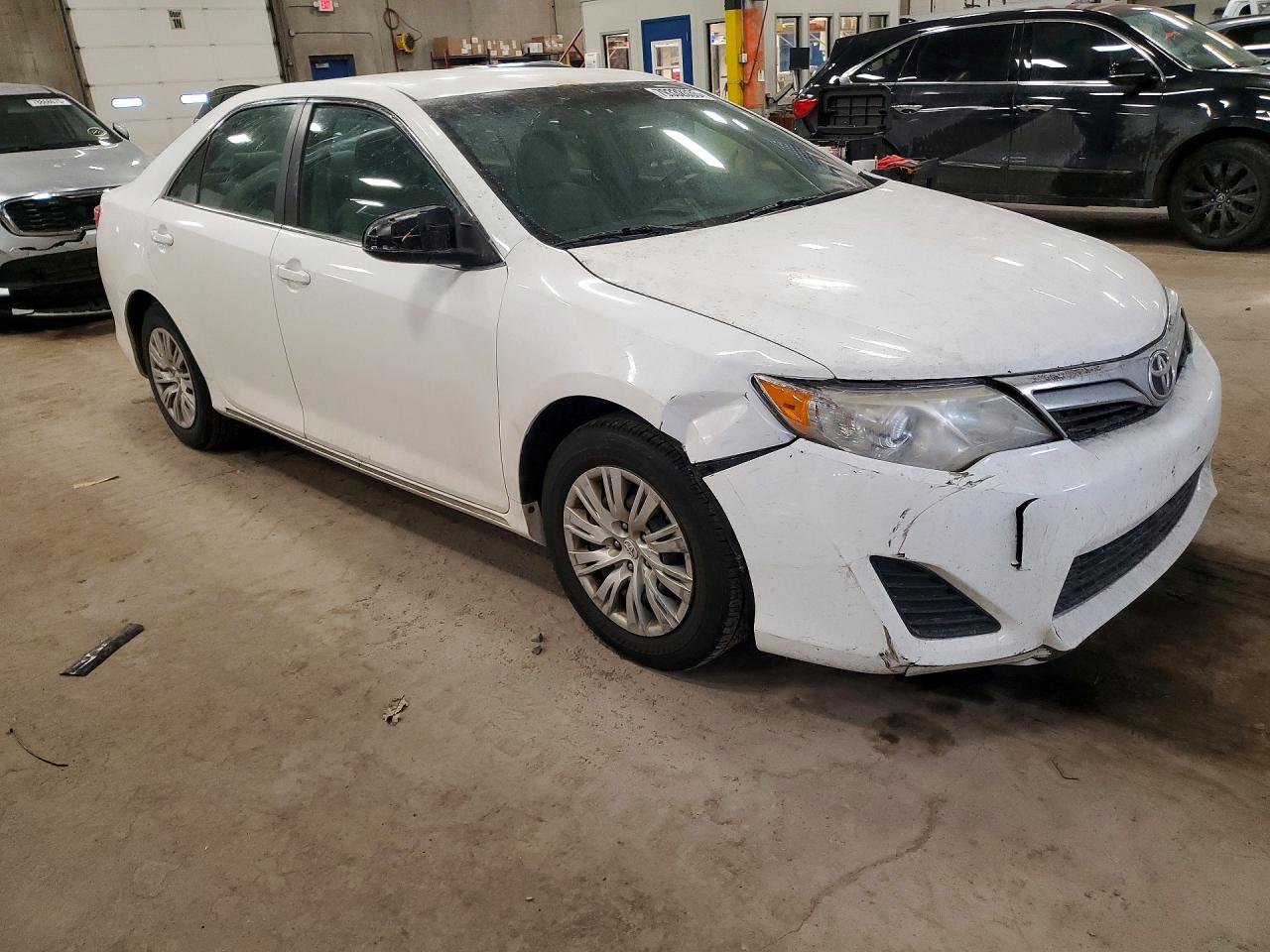 2012 Toyota Camry Base Белый vin: 4T4BF1FK4CR188199