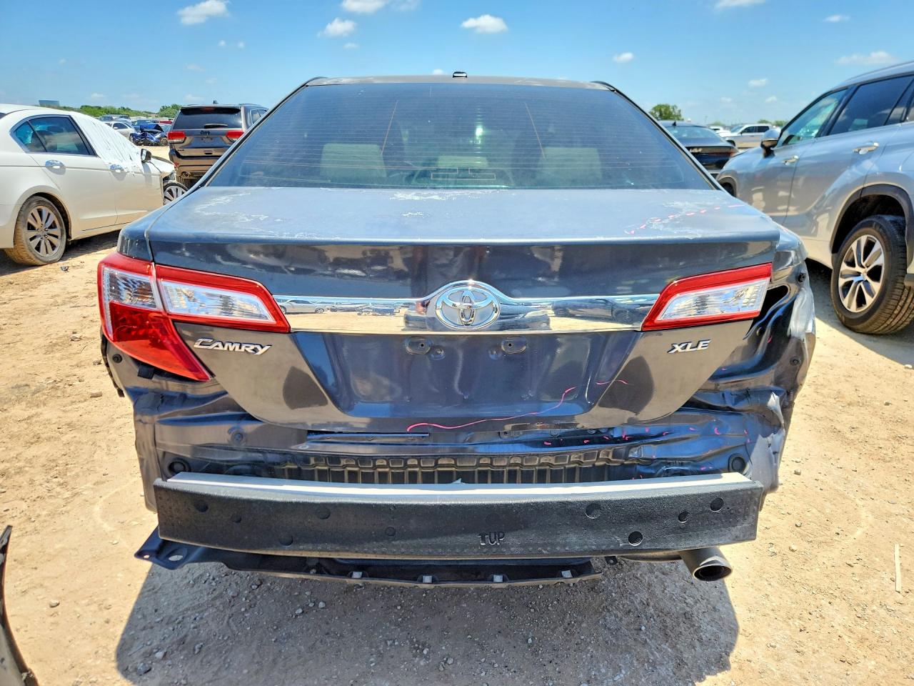 2012 Toyota Camry Xle Серый vin: 4T4BF1FK4CR189224