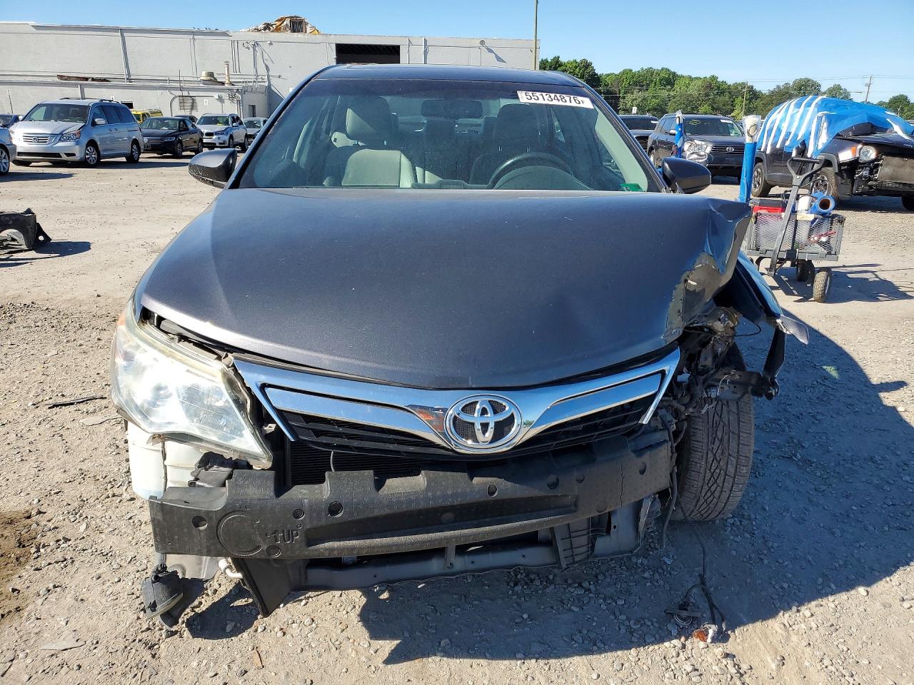 2012 Toyota Camry Xle Серый vin: 4T4BF1FK4CR208936