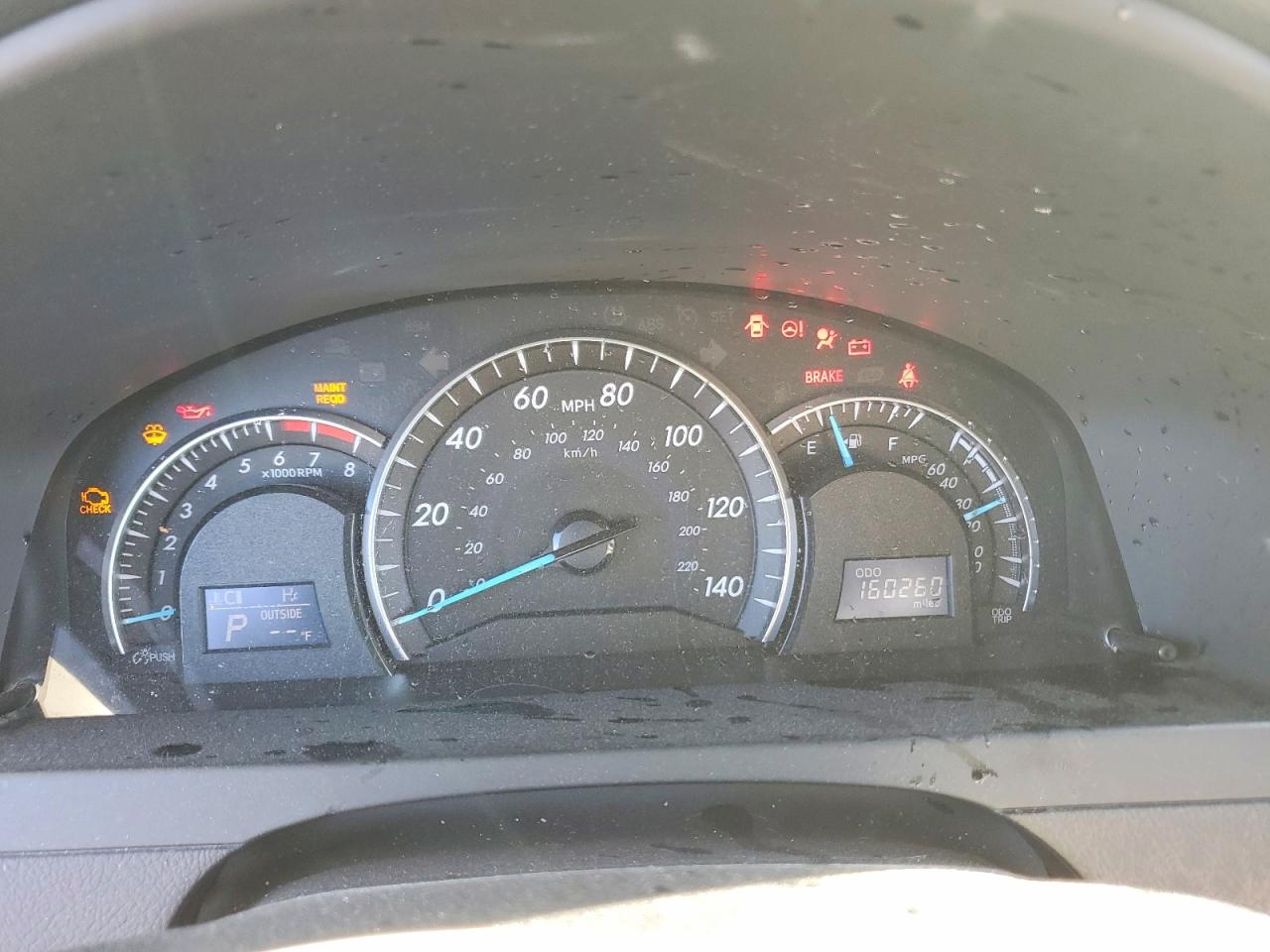 2012 Toyota Camry Xle Серый vin: 4T4BF1FK4CR208936