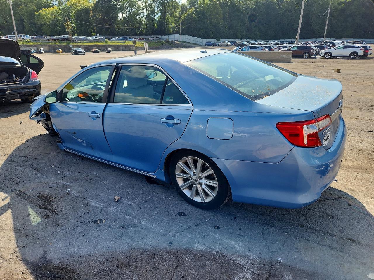 2012 Toyota Camry Xle Черный vin: 4T4BF1FK4CR218561