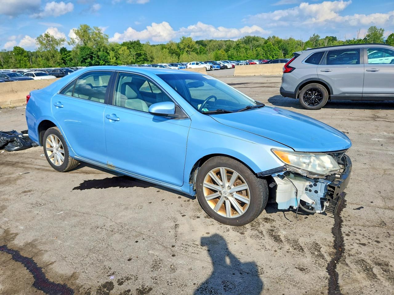 2012 Toyota Camry Xle Черный vin: 4T4BF1FK4CR218561