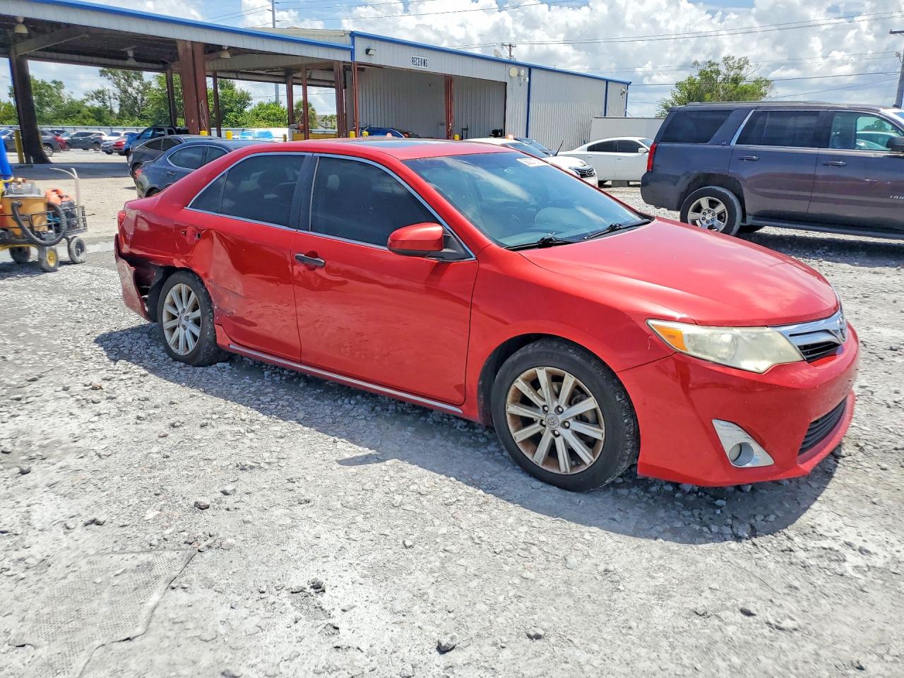 2012 Toyota Camry Xle Burgundy vin: 4T4BF1FK4CR221895