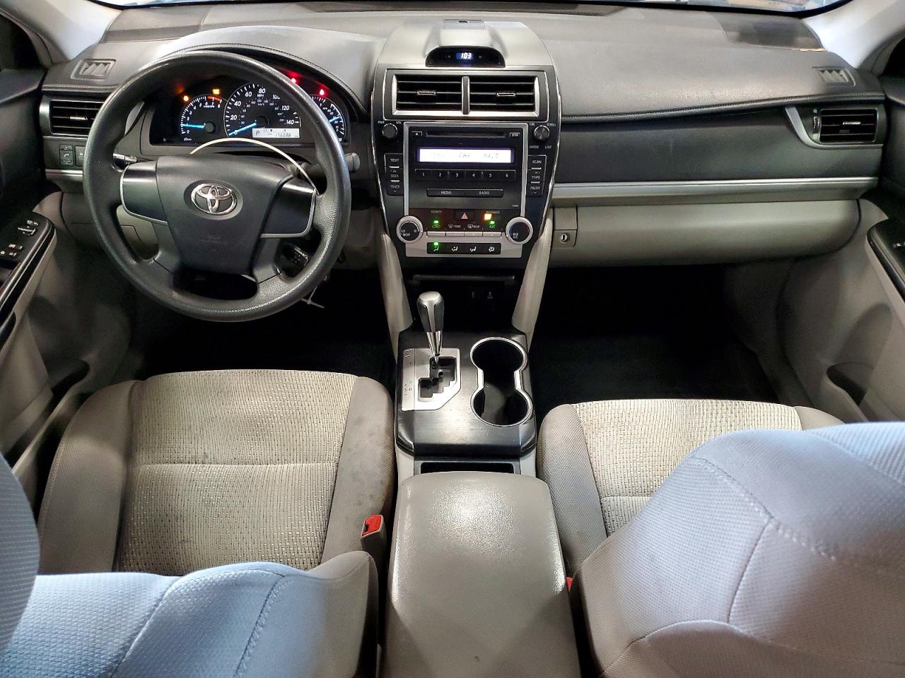 2012 Toyota Camry L Black vin: 4T4BF1FK4CR222965