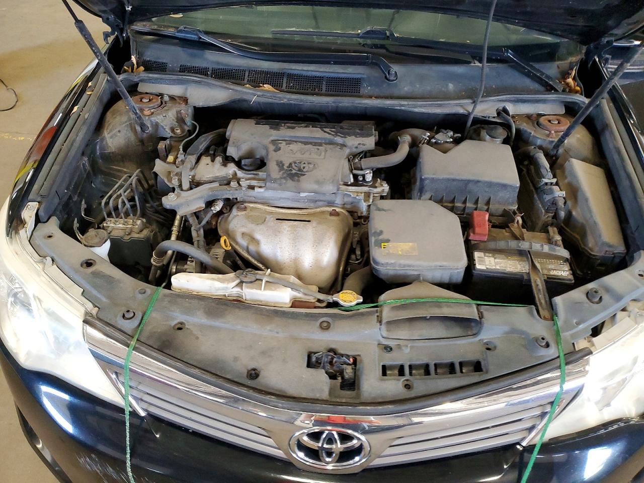 2012 Toyota Camry L Black vin: 4T4BF1FK4CR222965