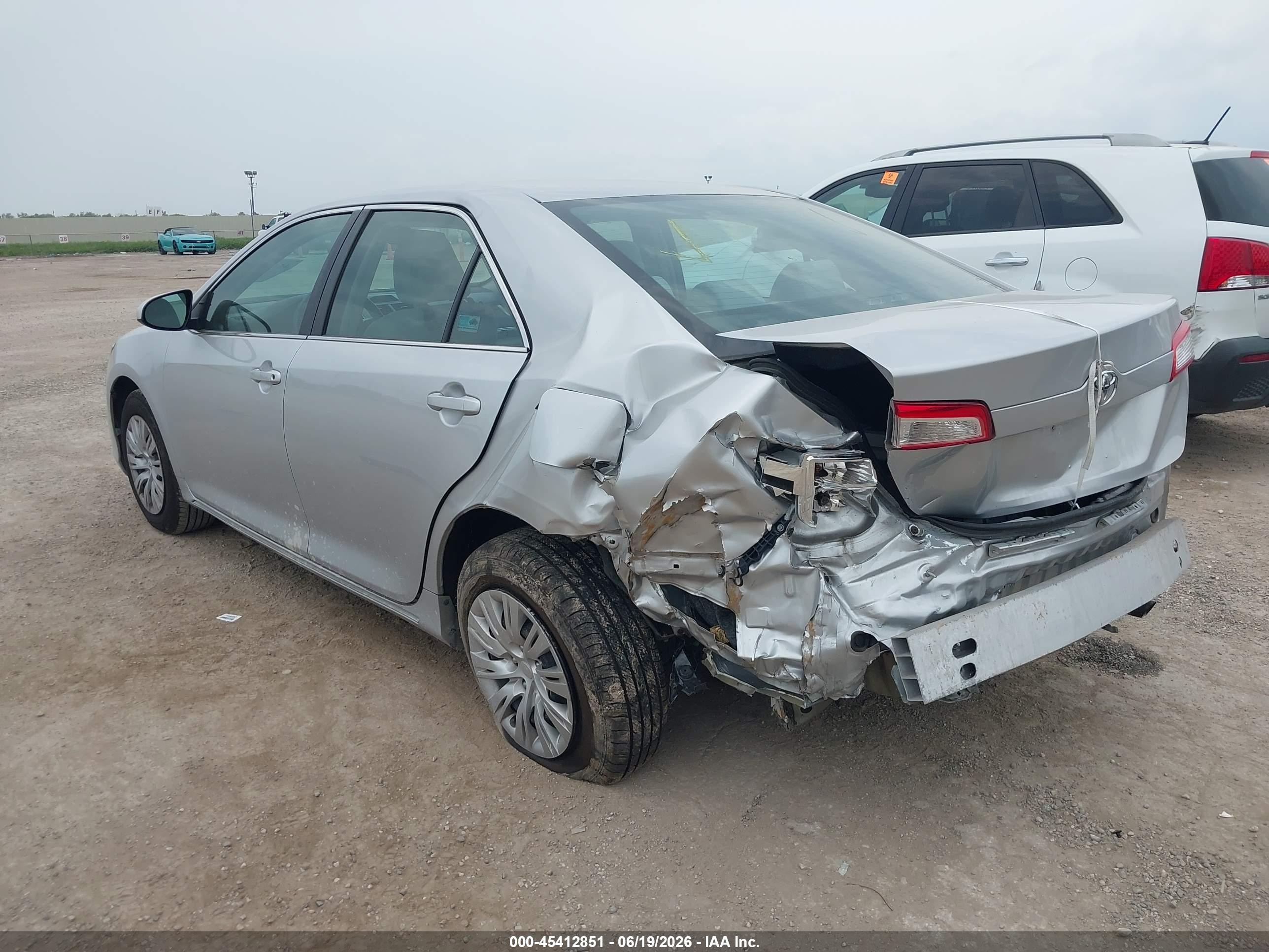 2012 Toyota Camry Le Silver vin: 4T4BF1FK4CR223680