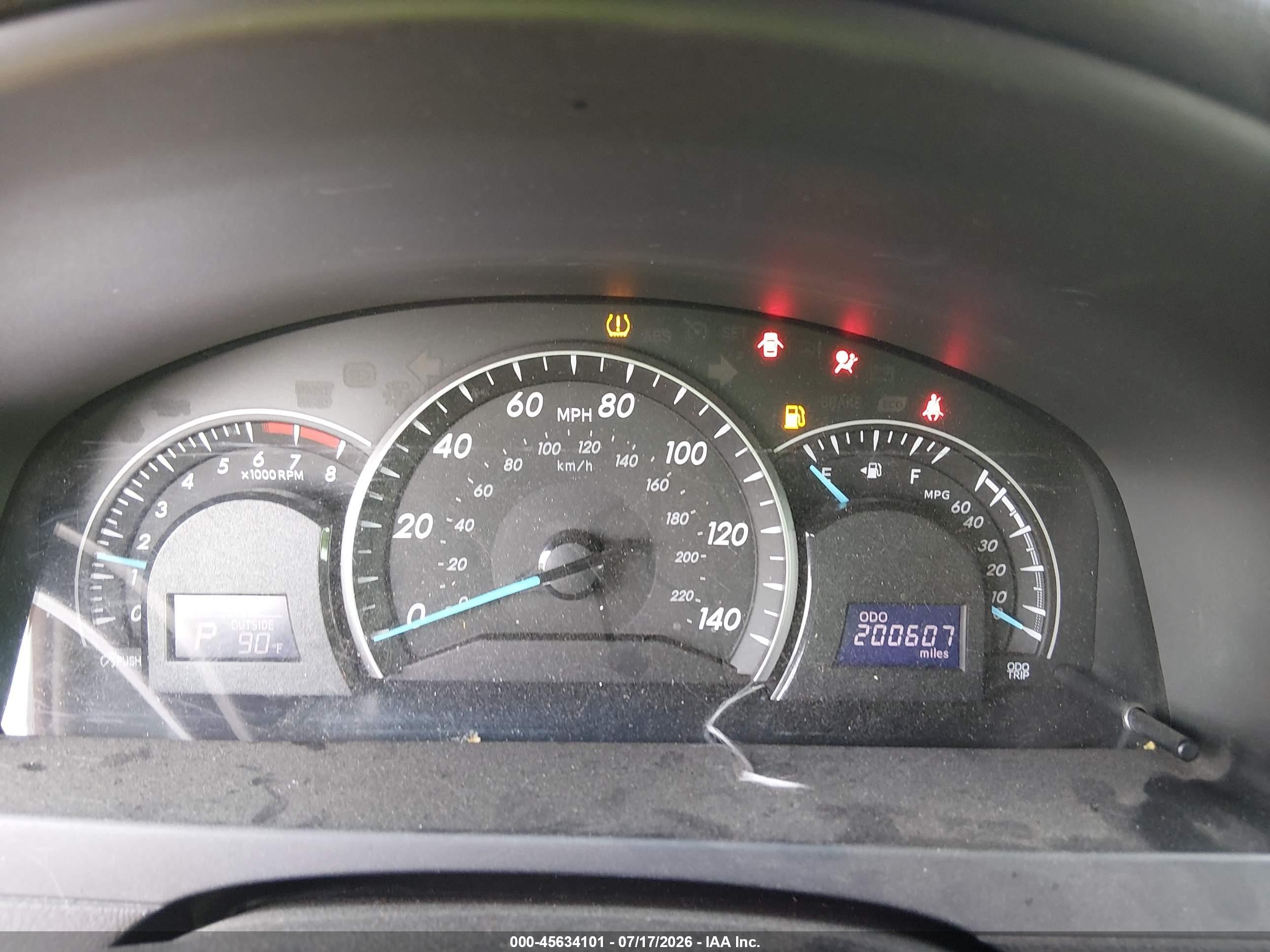 2012 Toyota Camry Le Черный vin: 4T4BF1FK4CR227258