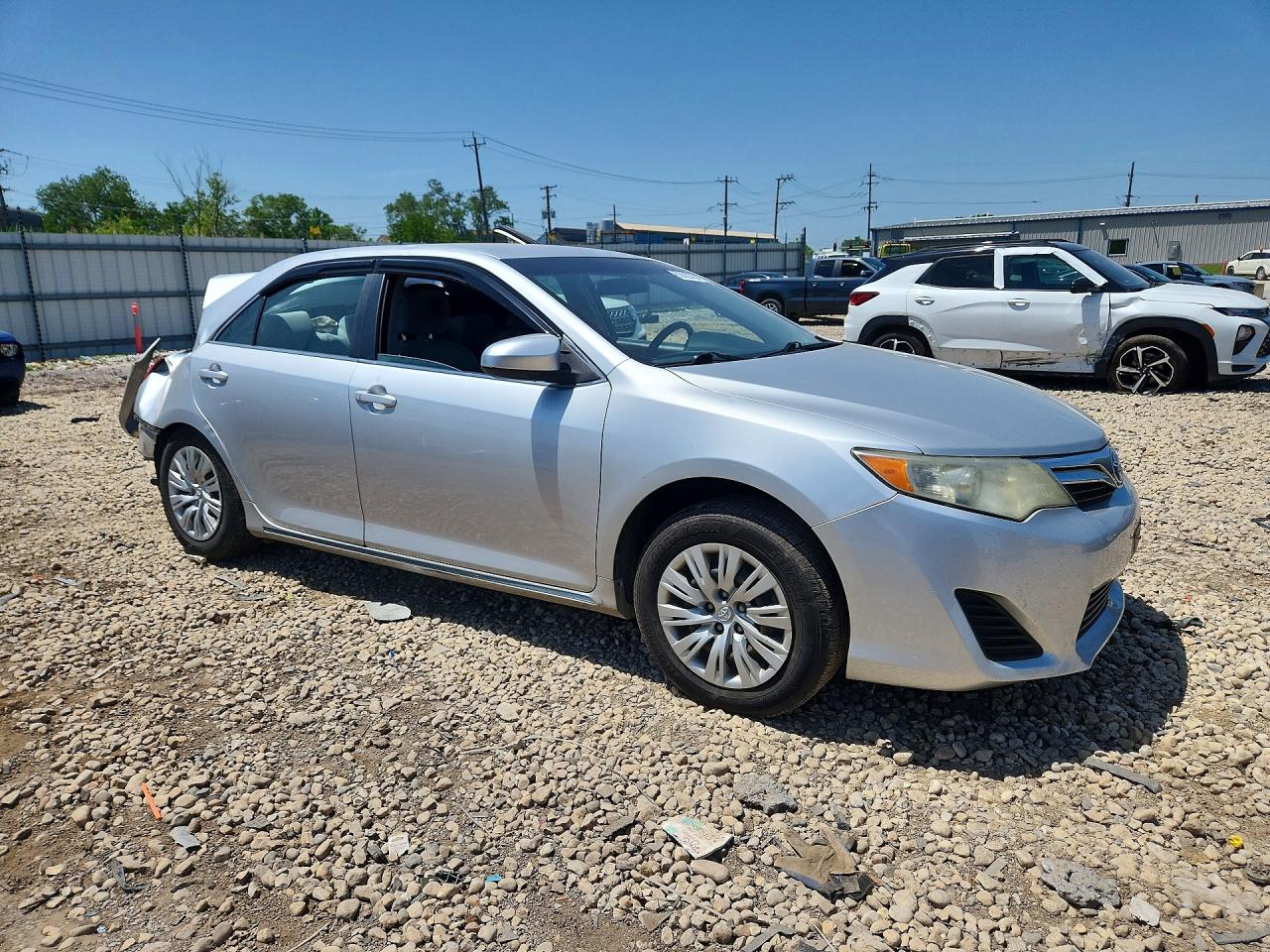 2012 Toyota Camry Le Silver vin: 4T4BF1FK4CR236509