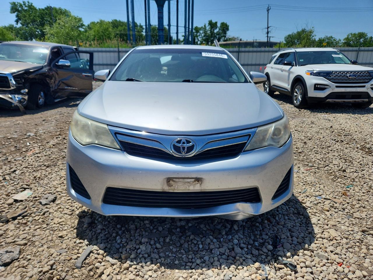 2012 Toyota Camry Le Silver vin: 4T4BF1FK4CR236509