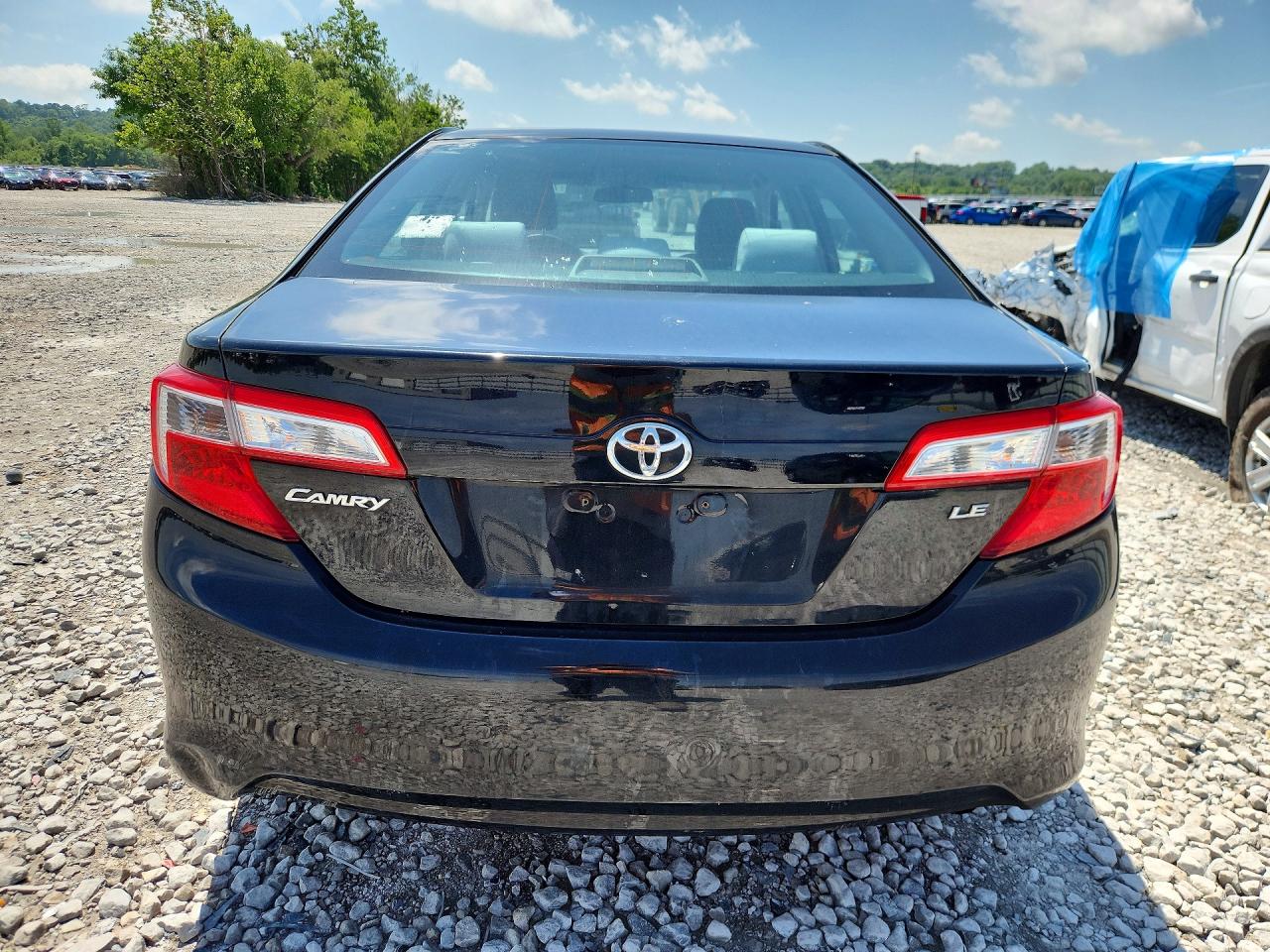2012 Toyota Camry Le Черный vin: 4T4BF1FK4CR236705