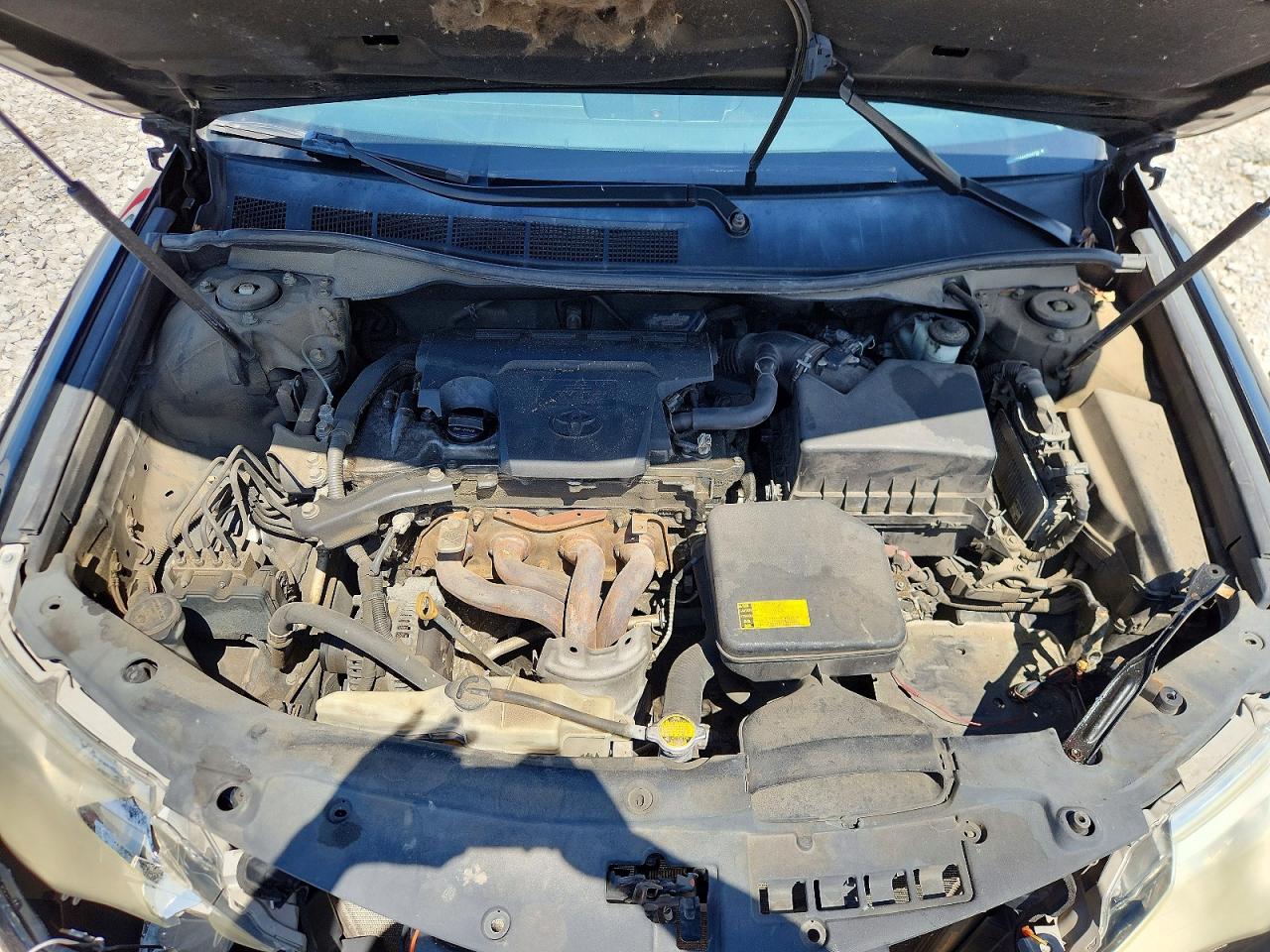 2012 Toyota Camry Le Черный vin: 4T4BF1FK4CR236705