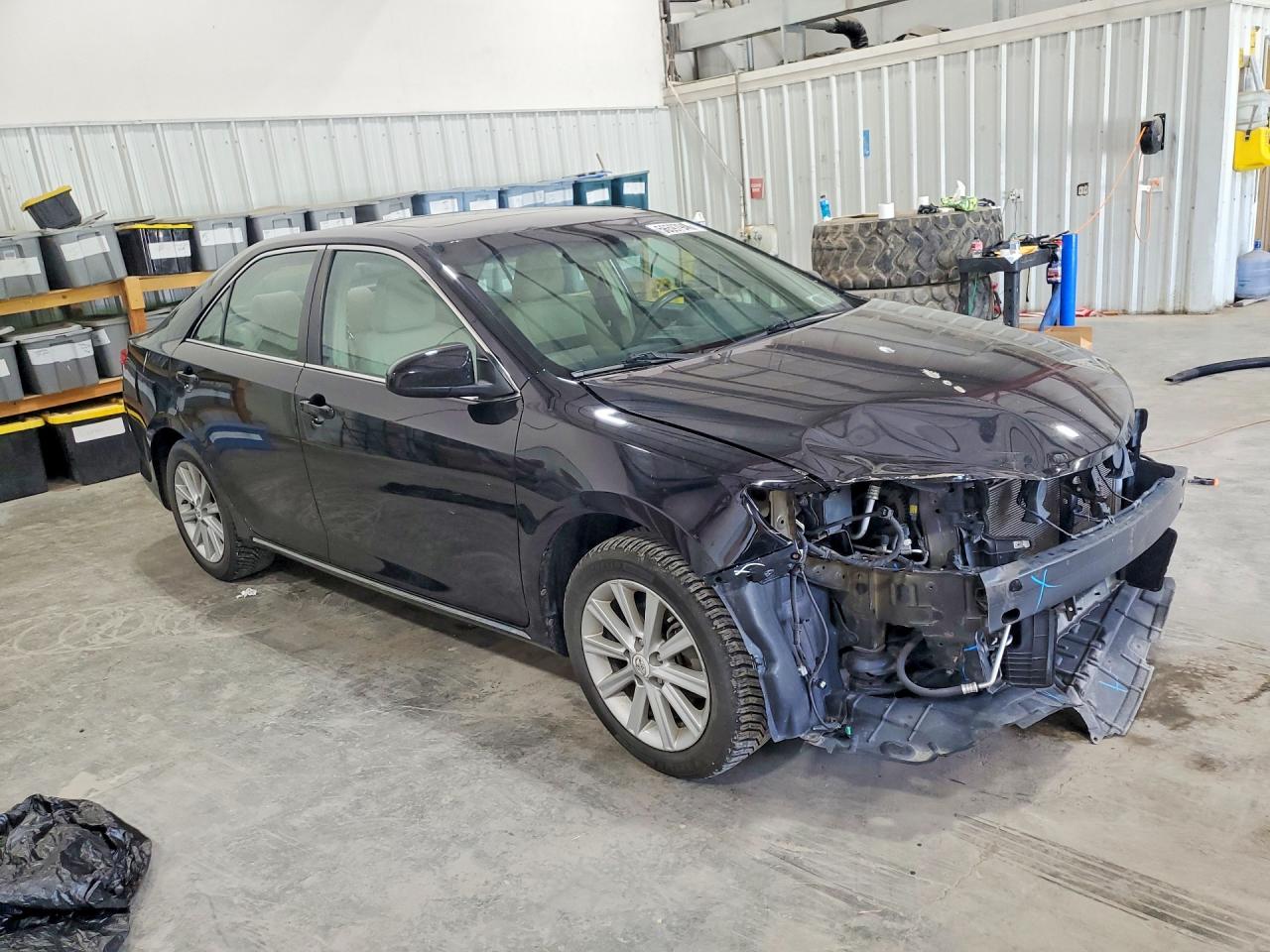 2012 Toyota Camry Xle Black vin: 4T4BF1FK4CR246831