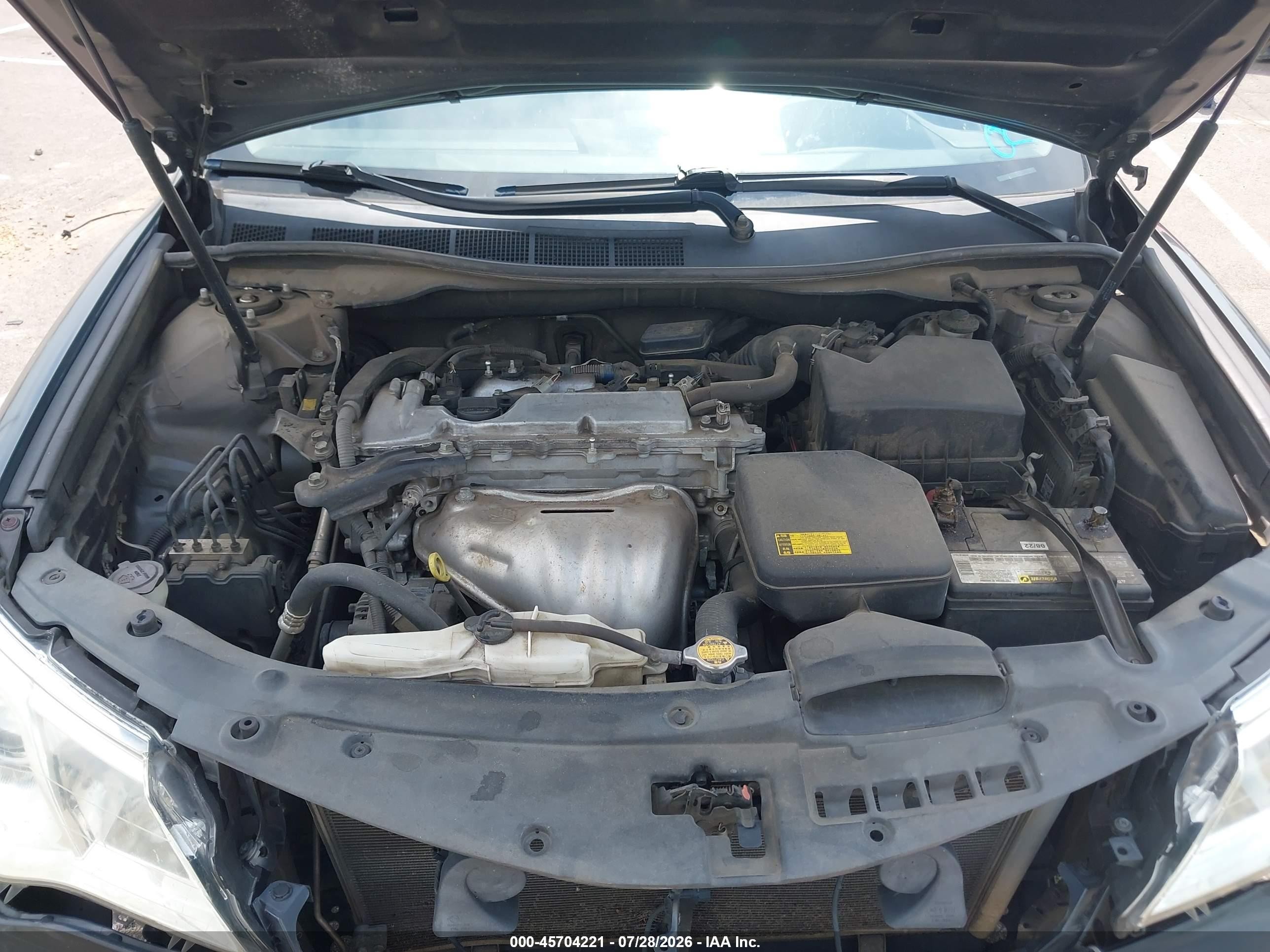 2012 Toyota Camry L Gray vin: 4T4BF1FK4CR256419