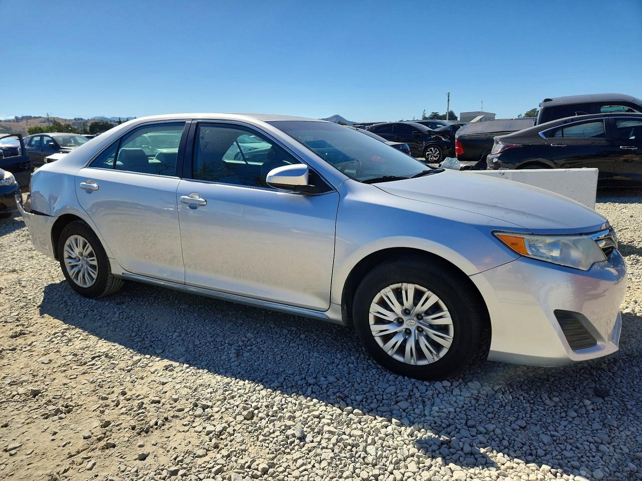 2012 Toyota Camry Le Silver vin: 4T4BF1FK4CR256856