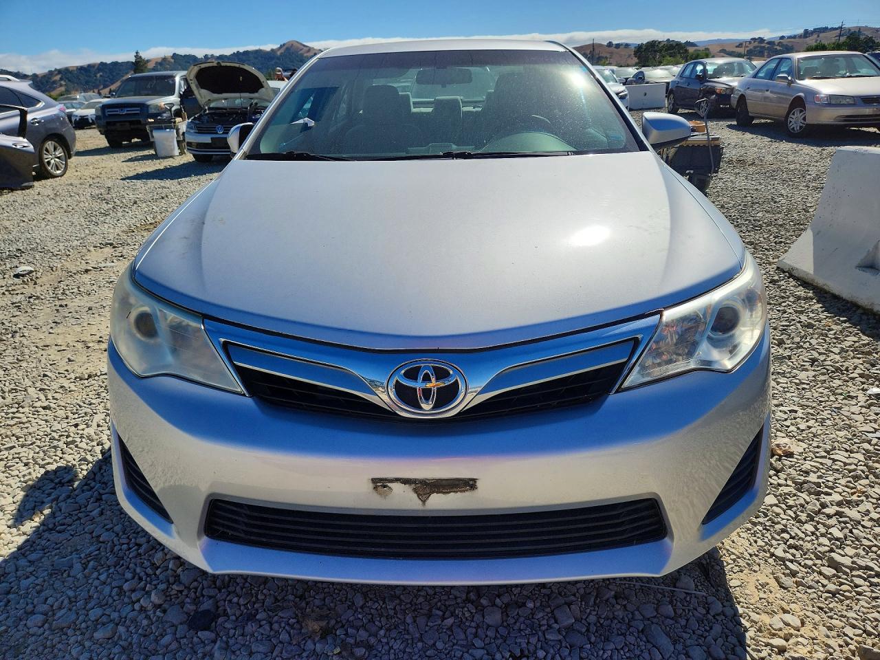 2012 Toyota Camry Le Silver vin: 4T4BF1FK4CR256856