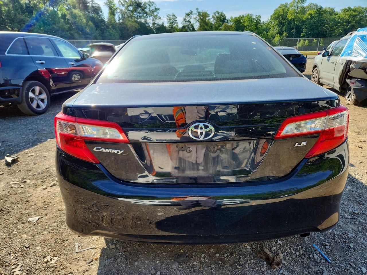 2013 Toyota Camry Le Black vin: 4T4BF1FK4DR276011