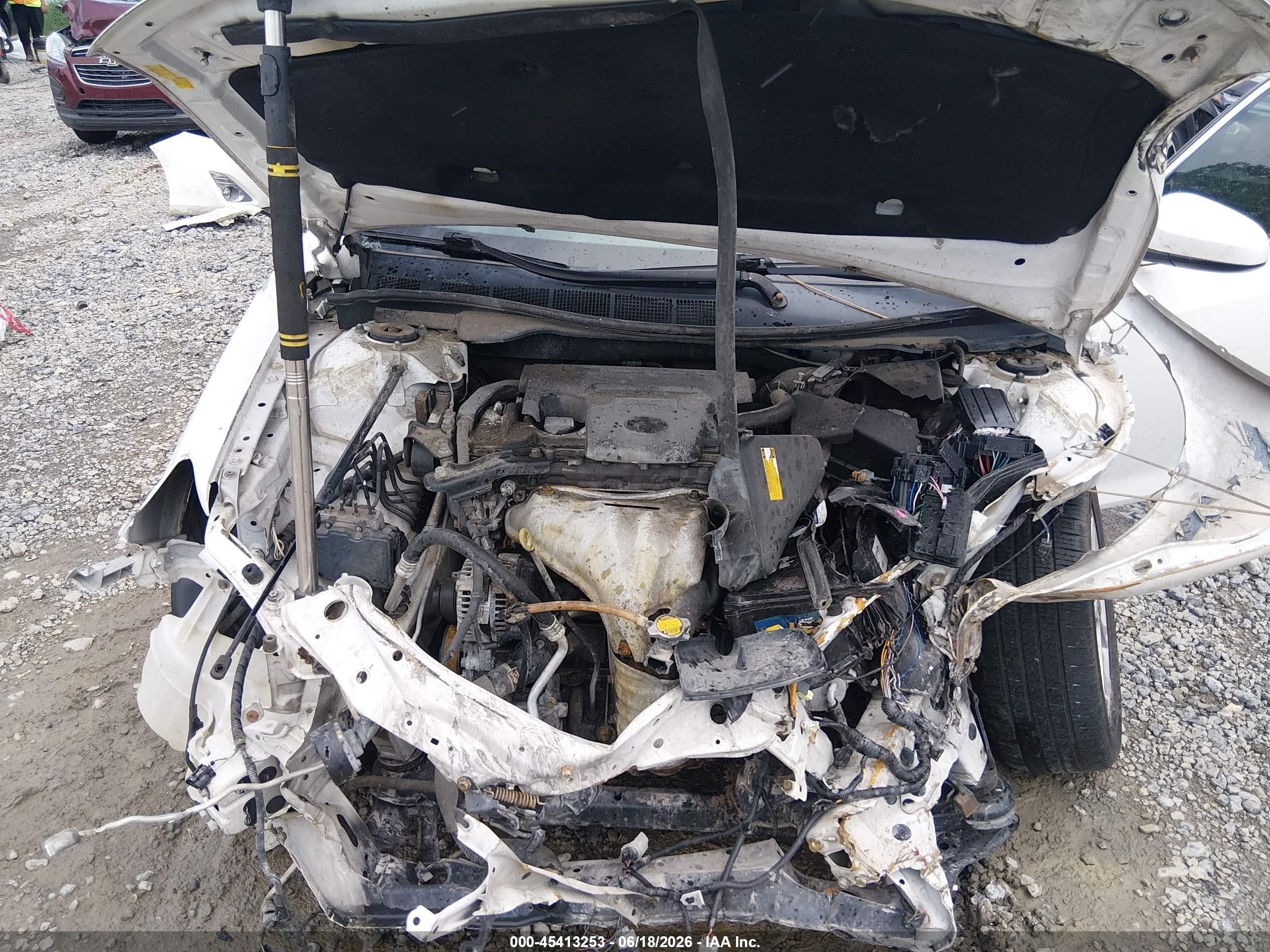2013 Toyota Camry Xle White vin: 4T4BF1FK4DR276431