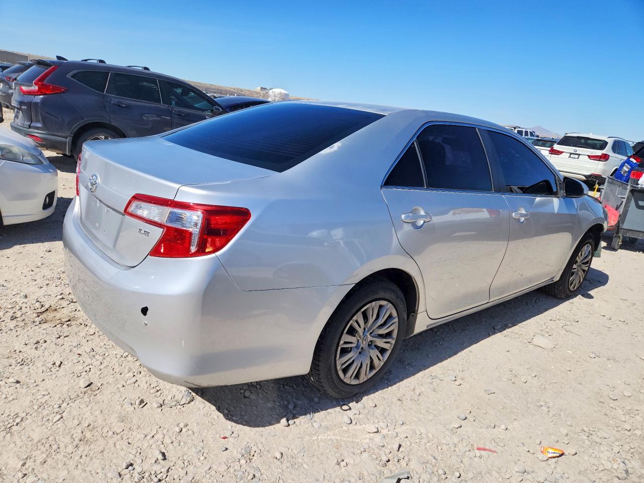 2013 Toyota Camry Le Silver vin: 4T4BF1FK4DR277367
