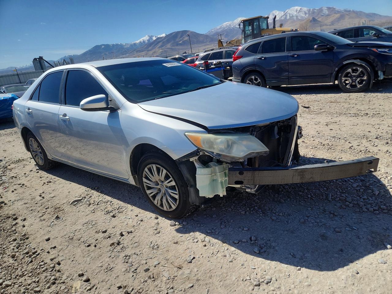 2013 Toyota Camry Le Silver vin: 4T4BF1FK4DR277367