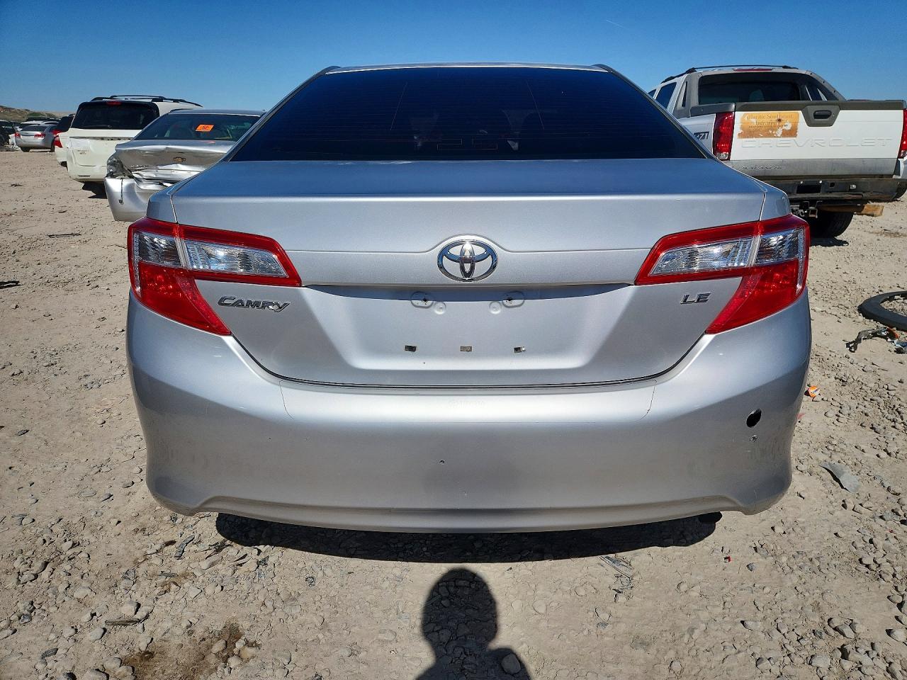 2013 Toyota Camry Le Silver vin: 4T4BF1FK4DR277367