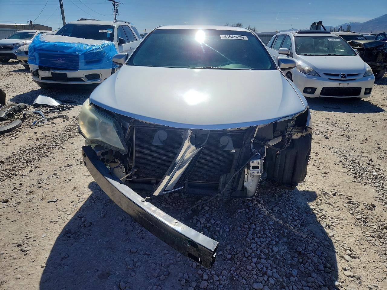 2013 Toyota Camry Le Silver vin: 4T4BF1FK4DR277367