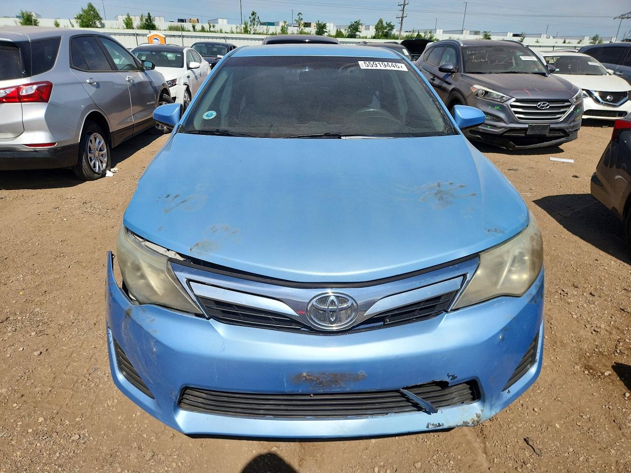 2013 Toyota Camry Le Blue vin: 4T4BF1FK4DR277921