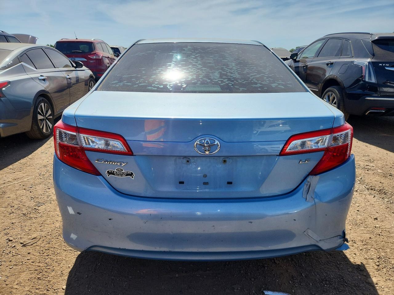 2013 Toyota Camry Le Blue vin: 4T4BF1FK4DR277921
