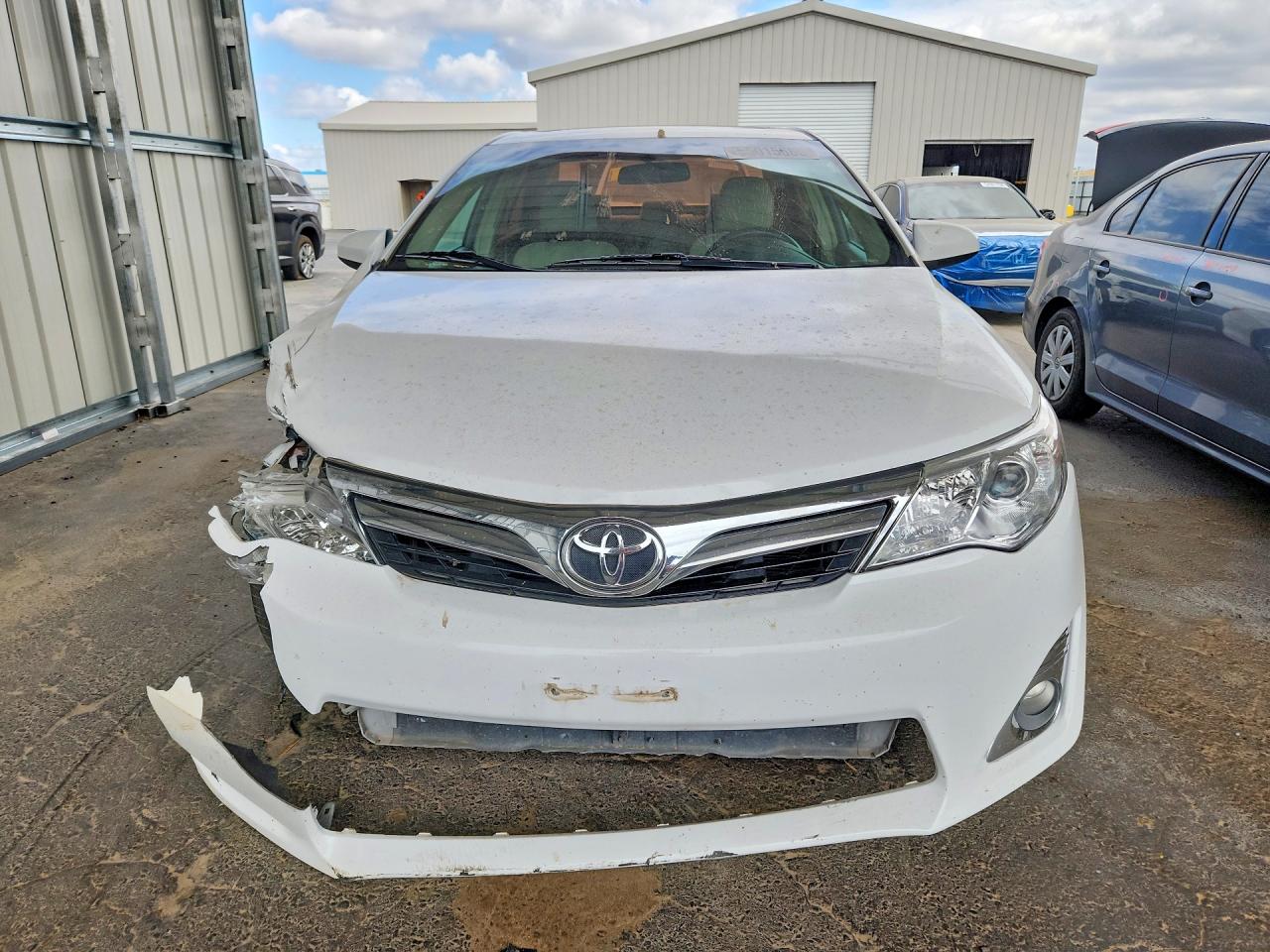2013 Toyota Camry Xle Белый vin: 4T4BF1FK4DR279314